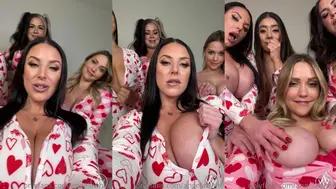 Violet Myers Angel White Mia Malkova JOI PPV 4 Way Video Leaked