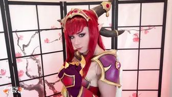 Sweetie Fox Alexstrasza WOW Cosplay Sextape Video Leaked