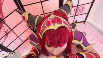 Sweetie Fox Alexstrasza WOW Cosplay Sextape Video Leaked