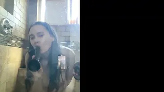 Michelleyroo Nude Shower Dildo OnlyFans Video Leaked