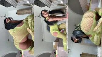 Alva Jay Nude Green Lingerie Teasing Video Leaked