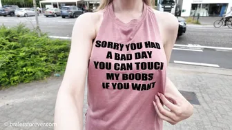 Bralessforever Dared to Get Naked at the Local Gym