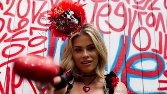 Paige VanZant Nude Garden Strip Video Leaked
