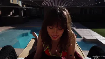 Itskarlianne Poolside Sextape OnlyFans Porn Video Leaked