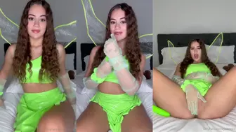 JadeTeen Green Butterfly Cosplay Dildo Play Video Leaked