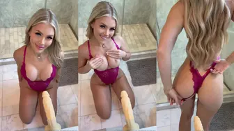 Scarlettkissesxo Bathroom Dildo Solo Video Leaked