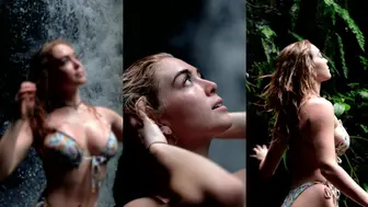 Grace Charis Nude Topless Waterfall Video Leaked