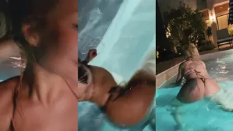 Iggy Azalea Twerking Swimming Pool Video Leaked
