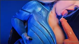 Bishoujomom Nude Sue Storm Dildo Tittyfuck & Bliwjob