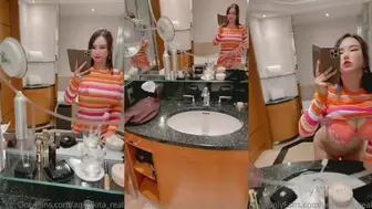 Anri Okita Nude Sweater Strip Onlyfans Video Leaked