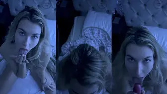 Sabrina Vaz POV Blowjob with Cum in Mouth Video Leaked