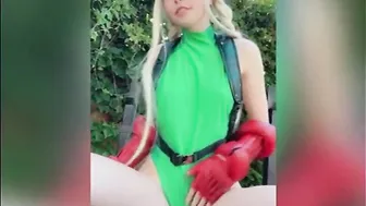 Belle Delphine Cammy Street Fighter Set