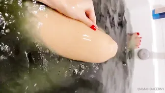 Amanda Cerny Nude Onlyfans Bath Set Leaked