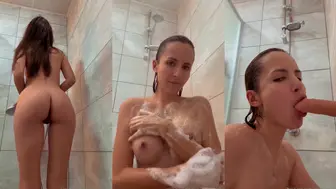 ArianaRealTV Nude Shower Dildo OnlyFans Video Leaked