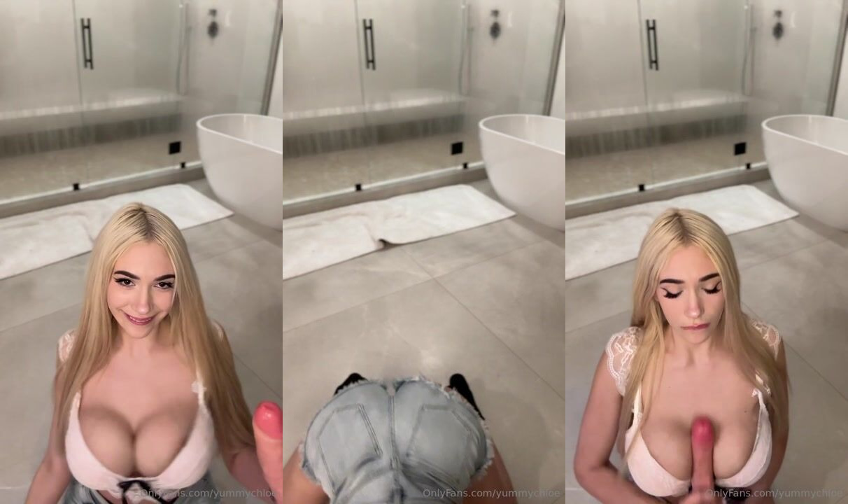 Yummychloe Nude Blowjob & Titfuck Video Leaked