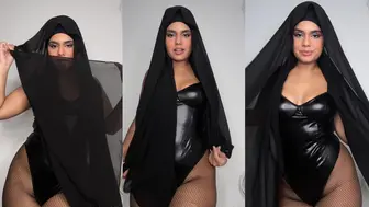 Dalilaahzahara Nude Latex Fishnet OnlyFans Video Leaked